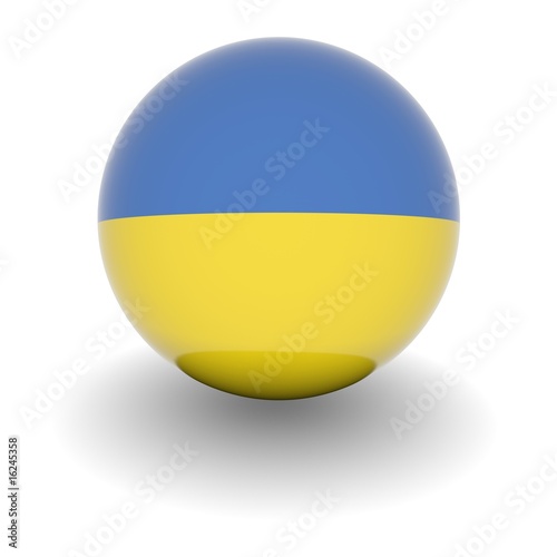 High resolution ball with flag of the Ukraine Free Download High resolution ball with flag of the Ukraine - GFXLoad