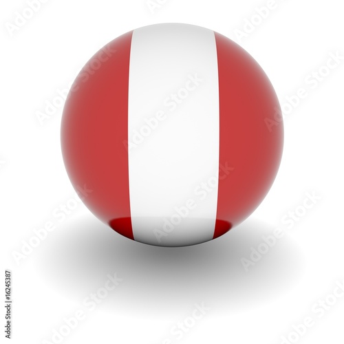 Free Download High resolution ball with flag of Peru - GFXLoad