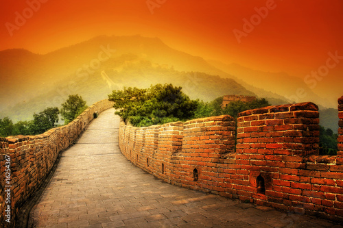 Valokuvatapetti Great Wall in China