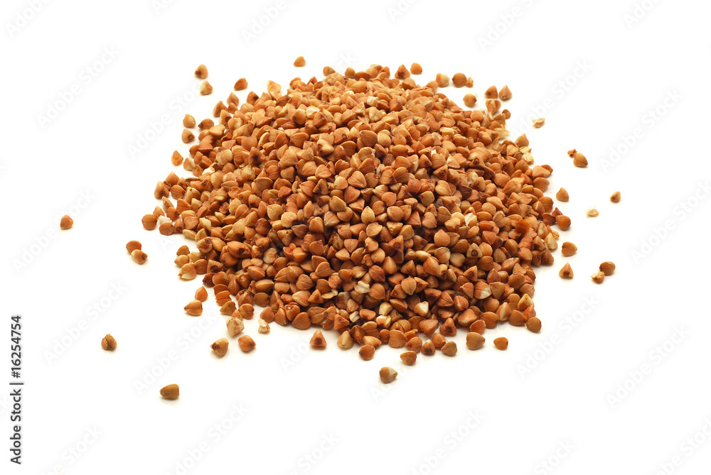 buckwheat isolated buckwheat isolated