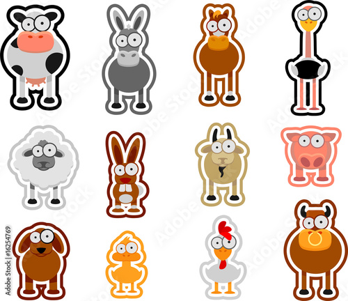 cute farm animals