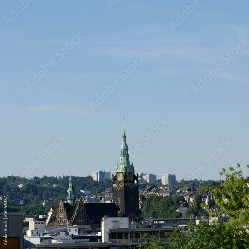 Wuppertal Elberfeld - Stadtpanorama
