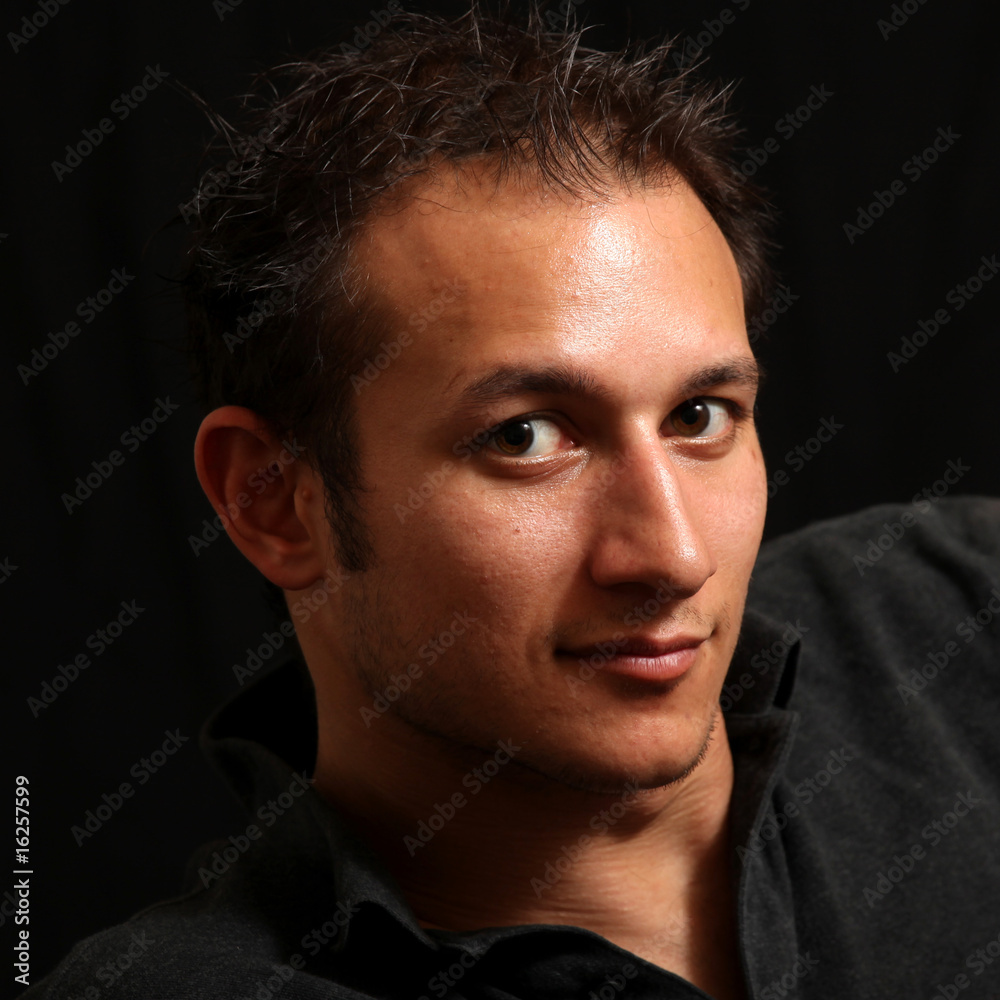 Obraz premium Good Looking Young Man in Studio