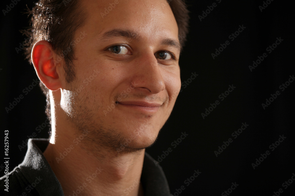 Fototapeta premium Good Looking Young Man in Studio