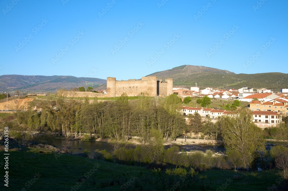Obraz premium Barco village castle
