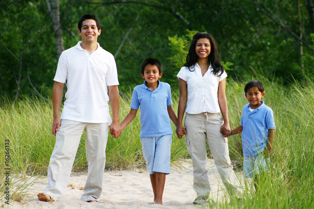Family Beach Portrait Family Beach Portrait