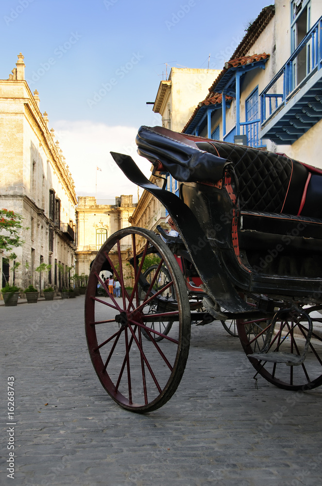 Carriage in old Havana