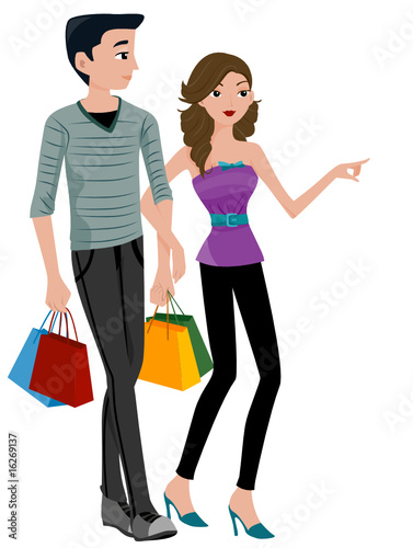 Couple Shopping