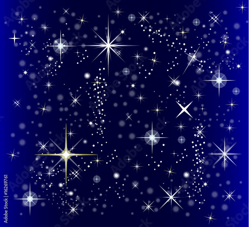 illustration eines sternen hintergrundes