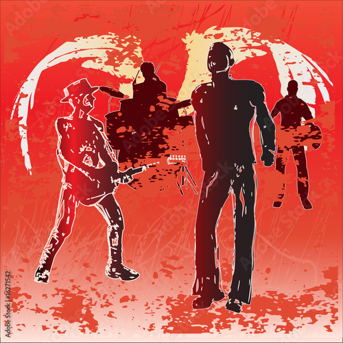 Guitar Group Grunge
