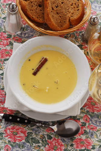 Zuppa alla birra - Biersuppe - Primi della Carinzia - Austria photo