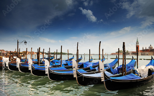 Venezia, Gondole, Verde © Vincenzo De Santis