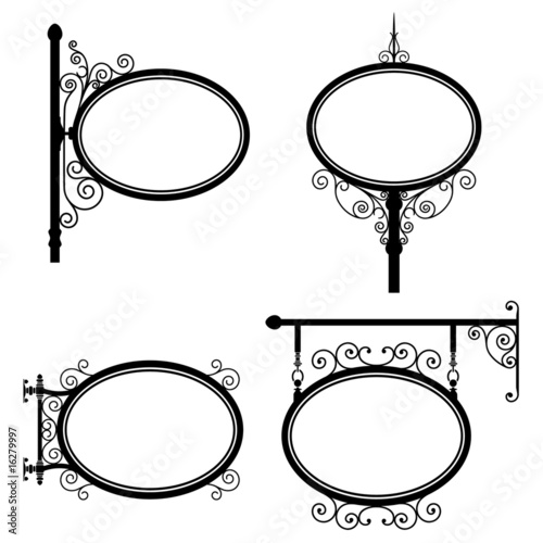 Oval Sign
