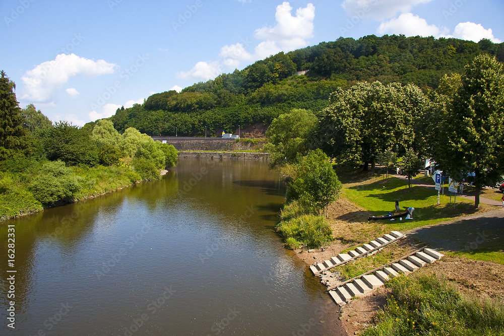 Obraz premium Weserfluss