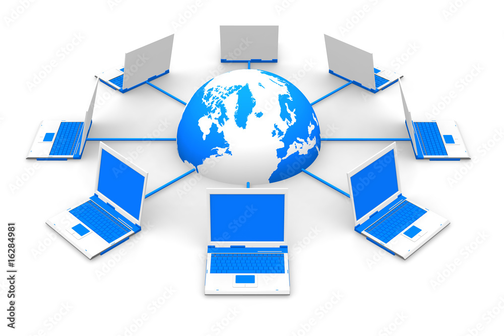Network concept Network concept