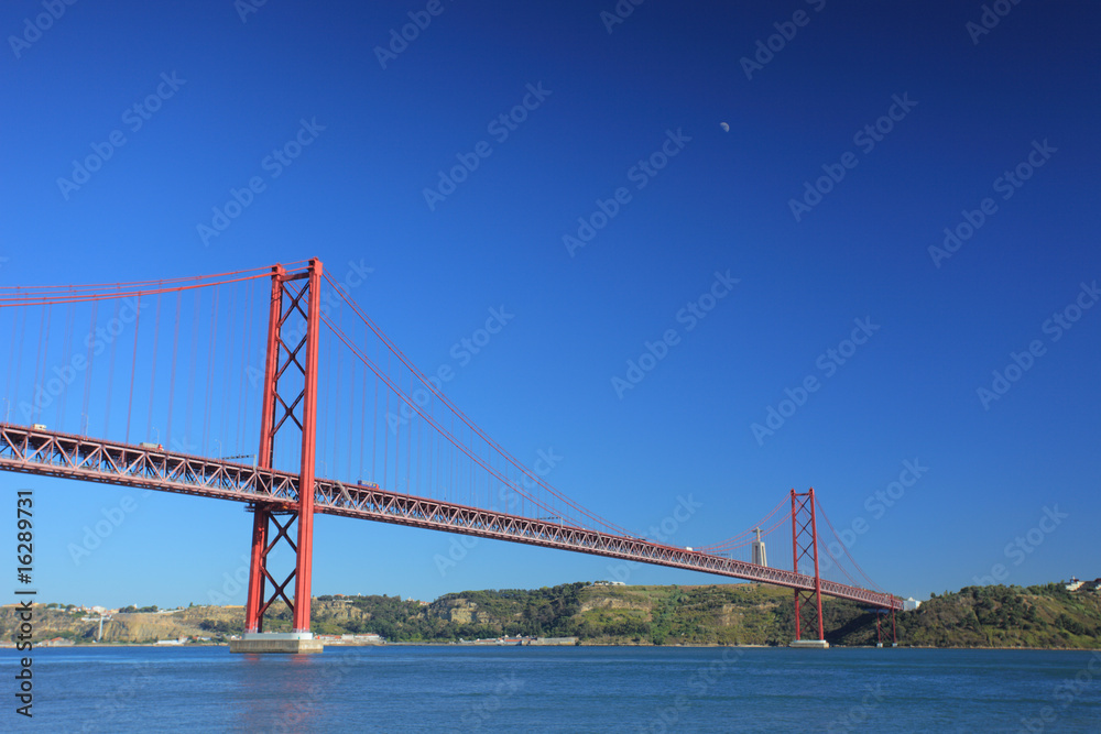 April twenty five bridge in Lisbon, Portugal April twenty five bridge in Lisbon, Portugal