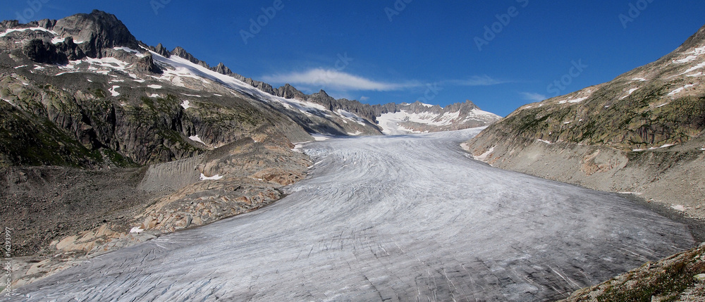Gletscher Panorama Stock Photo | Adobe Stock