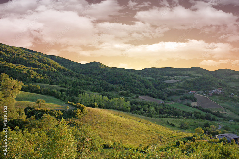 Obraz premium Montagne di Spettine