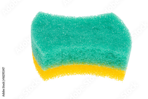 Sponge isolated on white background