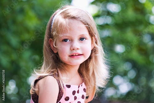 Portrait of a little girl © Stephanie Frey