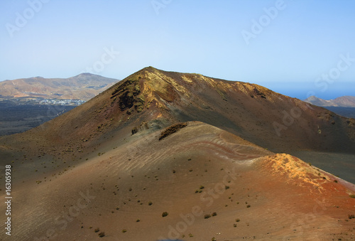 Mountains of fire,Timanfaya National Park in Lanzarote Island