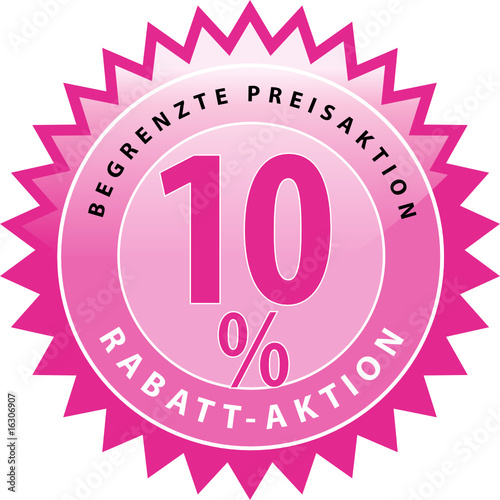 Preisaktion 10 % Rabatt
