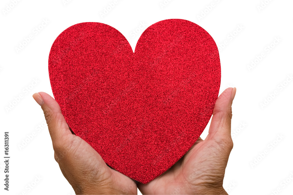 Obraz premium Holding Your Heart