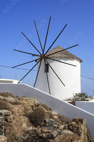 Windmühle auf Serifos, Griechenland