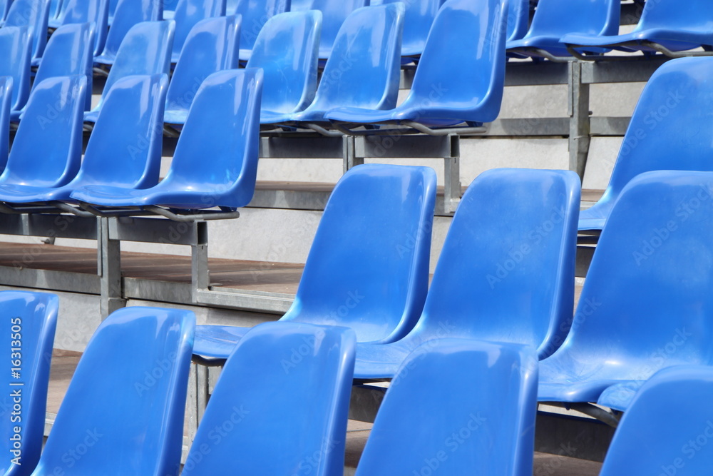 Fototapeta premium Rzędy siedzeń