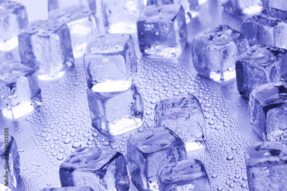 Obraz premium Ice cubes