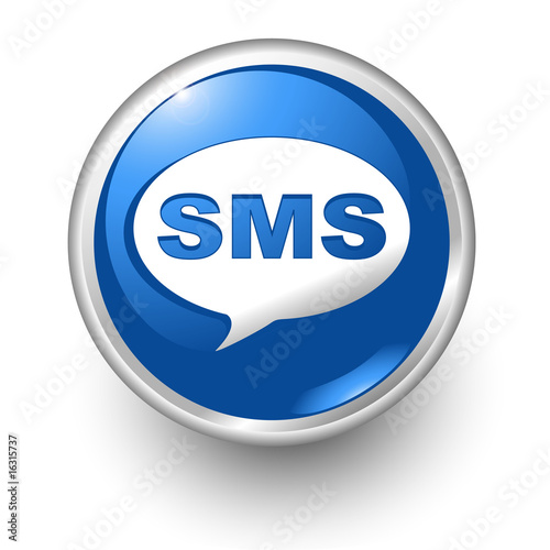 boton azul sms