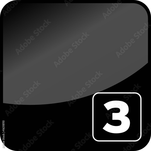 Icon, Button mit Nummer