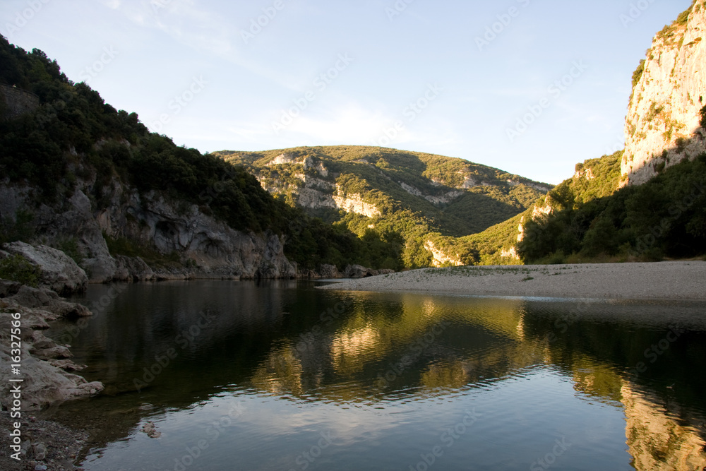 Very quiet place on the ardeche in France Very quiet place on the ardeche in France