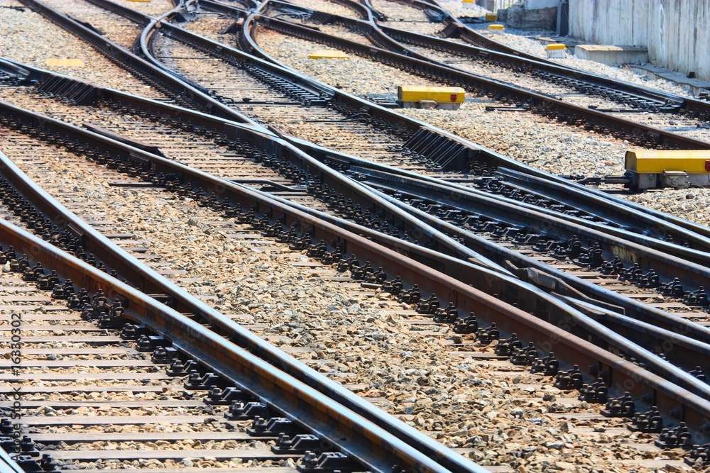 Fototapeta premium railway background