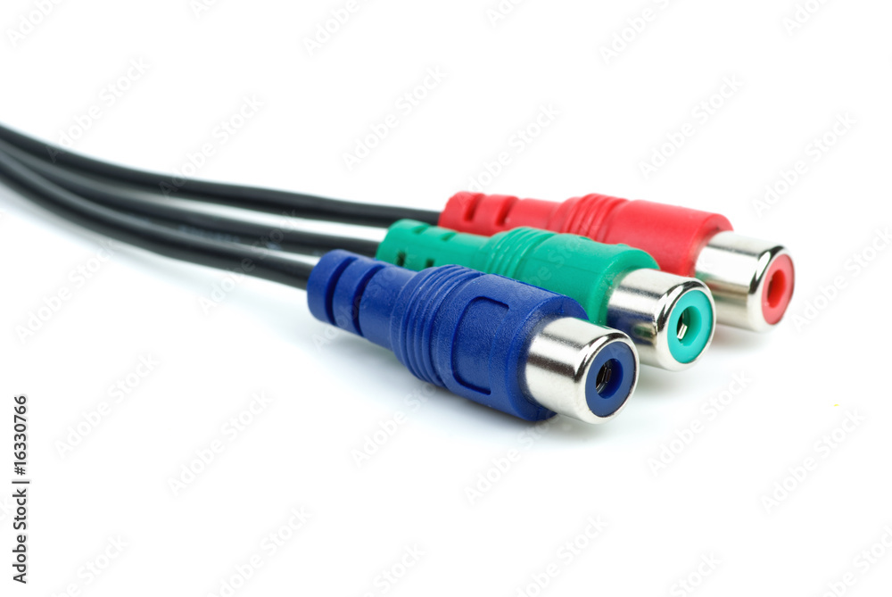 RGB (or component) video coonectors cable RGB (or component) video coonectors cable