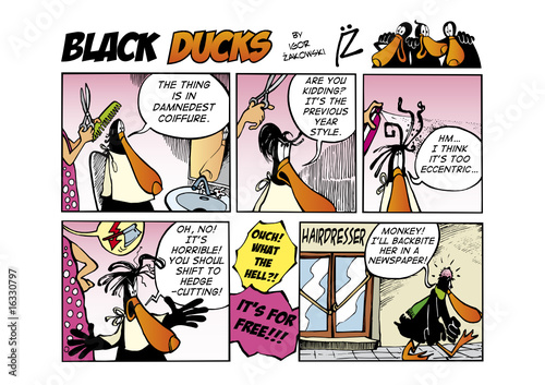 Black Ducks Comic Strip episode 9