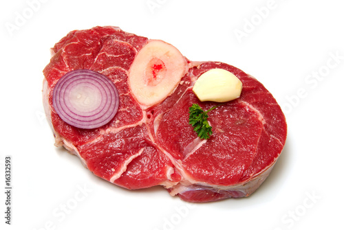 Obraz na plátně tranche de jarret de boeuf avec os