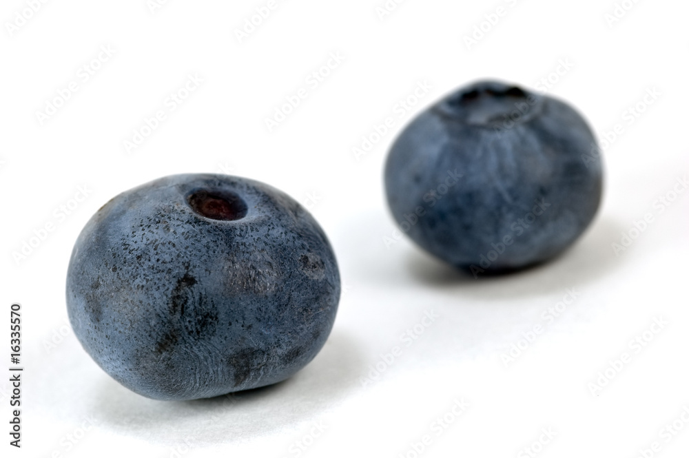Blueberries macro