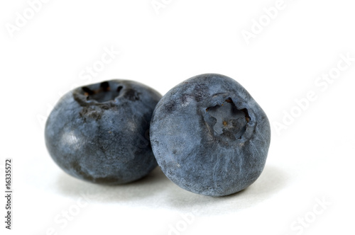 Blueberries macro