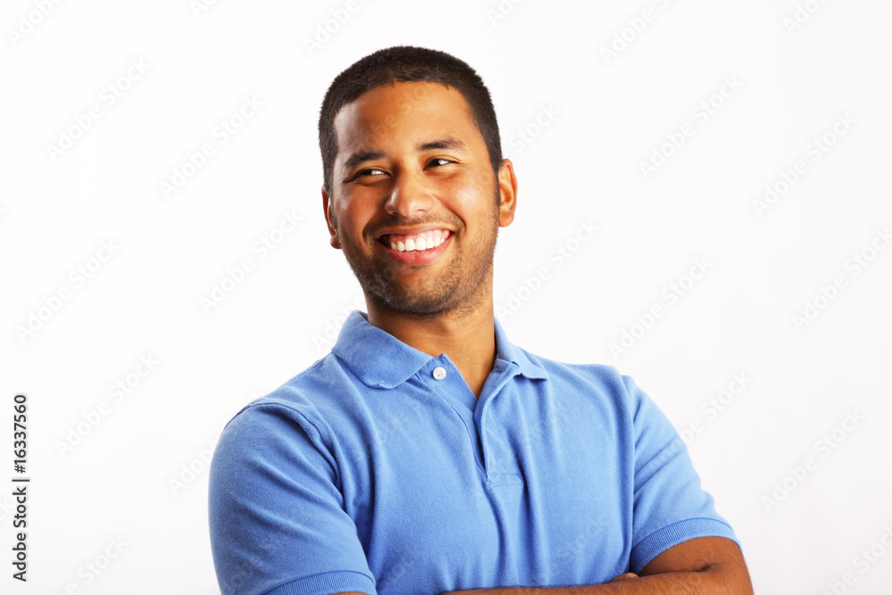 Young Man Smiling Young Man Smiling