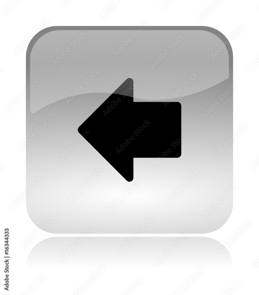 Arrow glossy icon