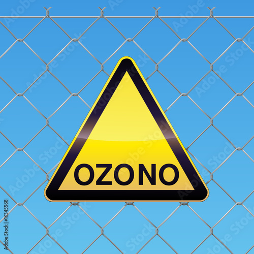 El panel de peligro ozono