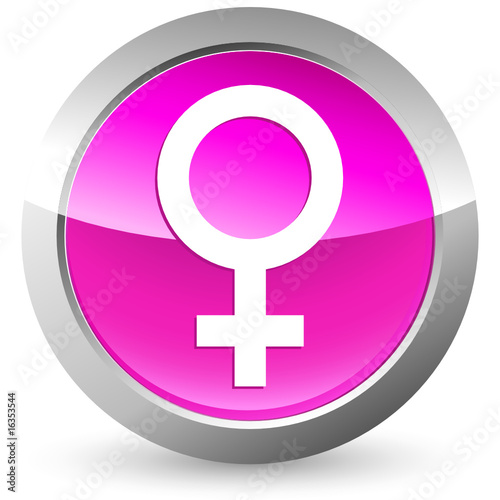 female - button
