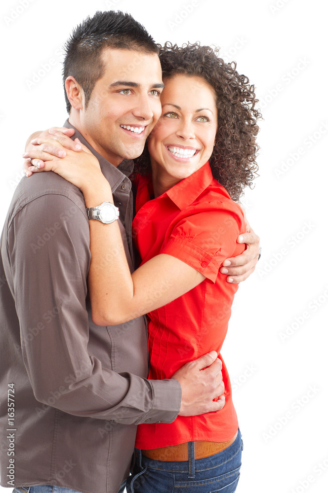 Naklejka premium couple in love