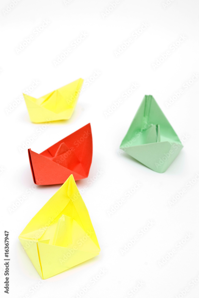 Paper boats Paper boats