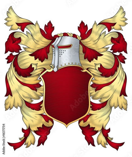 Coat of arms vector