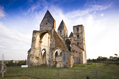 church ruin in Zsambek-Hungary