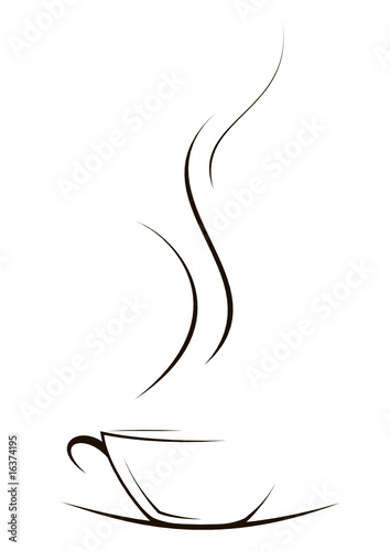 Cup of coffee vector illustration