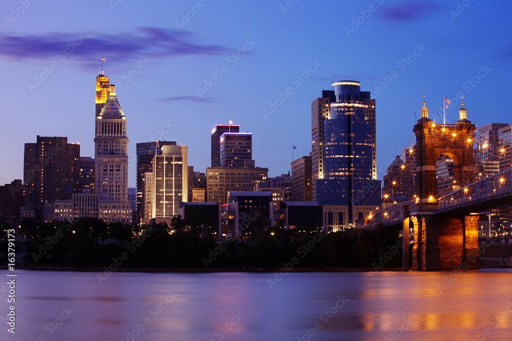 Obraz premium Cincinnati Skyline