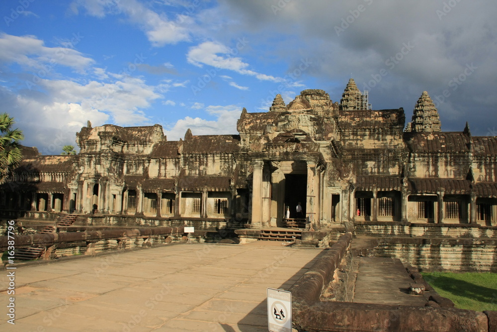 Angkor Vat,gopura ouest